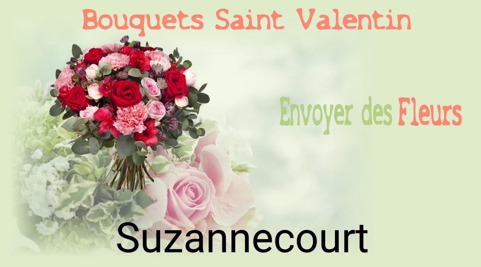 Roses de Saint-Valentin livrées à Suzannecourt
